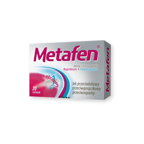 Metafen, tabletki, 20 szt. Metafen, tabletki, 20 szt. - zdjęcie produktu