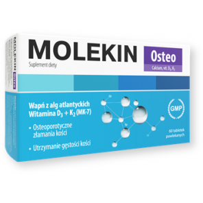 Molekin Osteo, tabletki powlekane, 60 szt. - zdjęcie produktu
