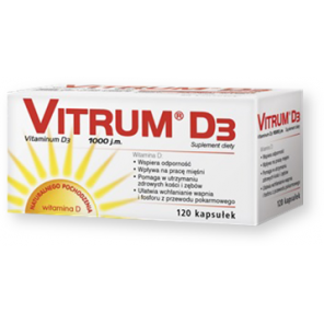 Vitrum D3, kapsułki, 120 szt. (Takeda) - zdjęcie produktu
