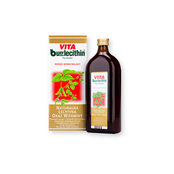 Vita Buerlecithin, płyn doustny, 1000 ml Vita Buerlecithin, płyn doustny, 1000 ml - zdjęcie produktu