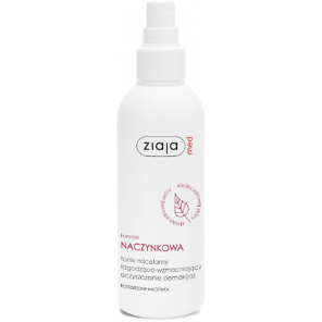 Ziaja Med Kuracja Naczynkowa, tonik micelarny łagodząco-wzmacniający, spray, 200 ml - zdjęcie produktu
