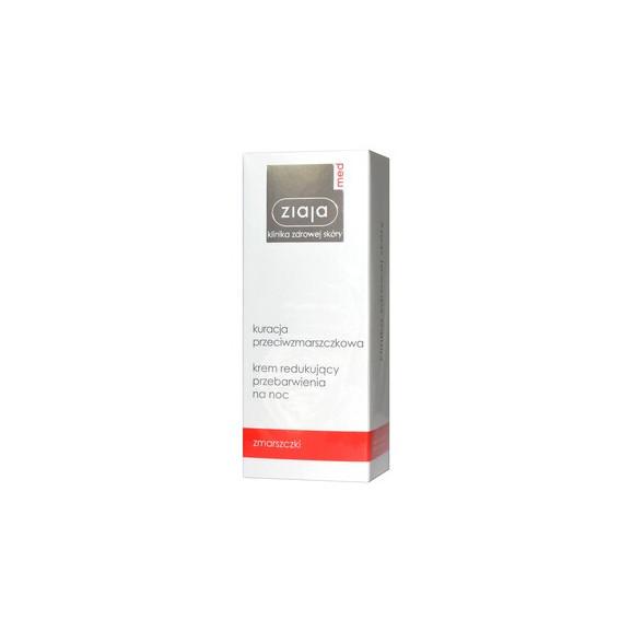 Ziaja Med Kuracja Przeciwzmarszczkowa, krem redukujący przebarwienia, na noc, 50 ml Ziaja Med Kuracja Przeciwzmarszczkowa, krem redukujący przebarwienia, na noc, 50 ml - zdjęcie produktu