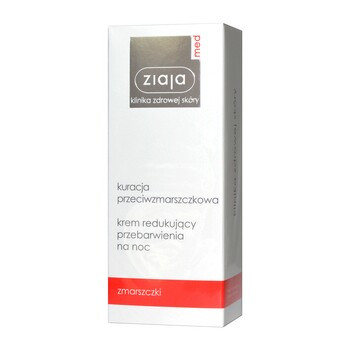 Ziaja Med Kuracja Przeciwzmarszczkowa, krem redukujący przebarwienia, na noc, 50 ml