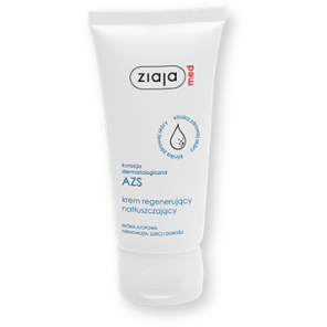 Ziaja Med Kuracja Dermatologiczna AZS, krem regenerująco-natłuszczający, 50 ml - zdjęcie produktu