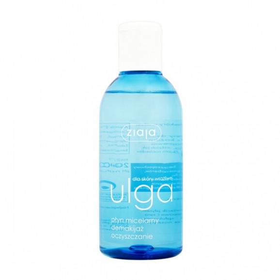 Ziaja Ulga dla skóry wrażliwej, płyn micelarny do demakijażu, 200 ml Ziaja Ulga dla skóry wrażliwej, płyn micelarny do demakijażu, 200 ml - zdjęcie produktu