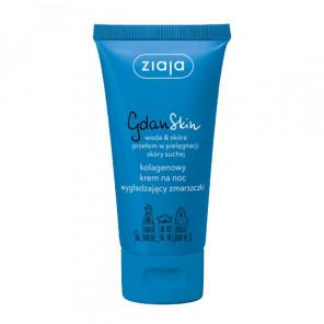 Ziaja GdanSkin, kolagenowy krem na noc, wygładzający zmarszczki, 50 ml - zdjęcie produktu