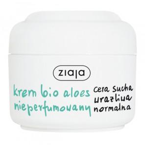 Ziaja Bio Aloes, krem aloesowy, nieperfumowany, 50 ml - zdjęcie produktu