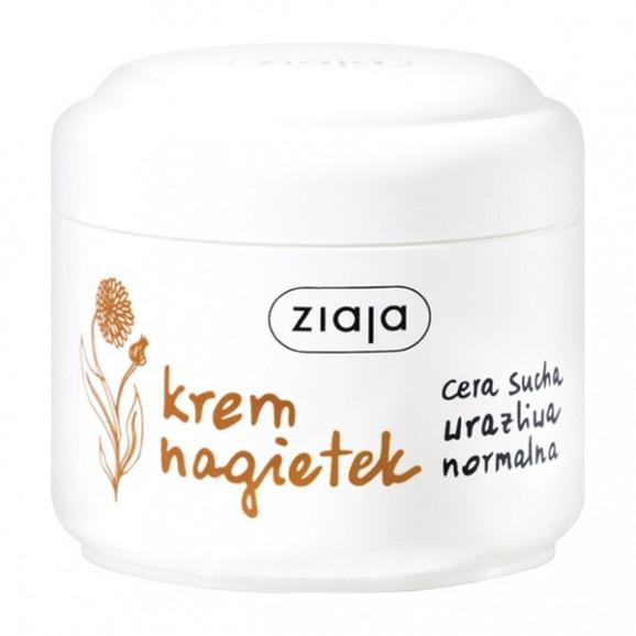 Ziaja Nagietkowa, krem do cery suchej, wrażliwej i normalnej, 100 ml Ziaja Nagietkowa, krem do cery suchej, wrażliwej i normalnej, 100 ml - zdjęcie produktu