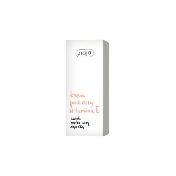 Ziaja, krem pod oczy z witaminą E, 15 ml Ziaja, krem pod oczy z witaminą E, 15 ml - zdjęcie produktu