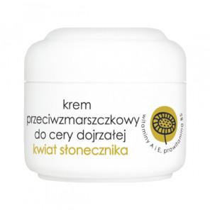 Ziaja Kwiat Słonecznika, krem przeciwzmarszczkowy, skóra dojrzała, 50 ml - zdjęcie produktu