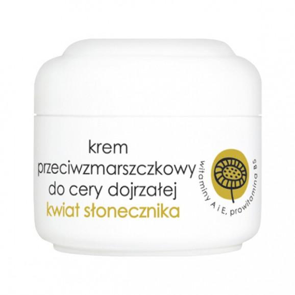 Ziaja Kwiat Słonecznika, krem przeciwzmarszczkowy, skóra dojrzała, 50 ml Ziaja Kwiat Słonecznika, krem przeciwzmarszczkowy, skóra dojrzała, 50 ml - zdjęcie produktu