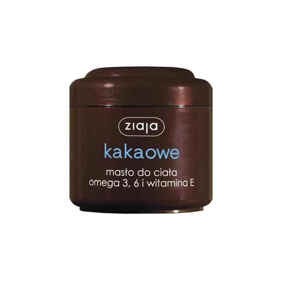 Ziaja, masło do ciała kakaowe, 200 ml Ziaja, masło do ciała kakaowe, 200 ml - zdjęcie produktu