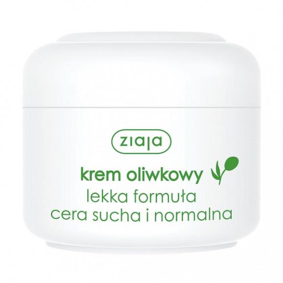 Ziaja, krem oliwkowy, lekka formuła, cera sucha i normalna, 50 ml Ziaja, krem oliwkowy, lekka formuła, cera sucha i normalna, 50 ml - zdjęcie produktu