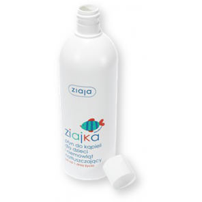 Ziajka, płyn do kąpieli dla dzieci i niemowląt, natłuszczający, od 1 dnia życia, 370 ml - zdjęcie produktu