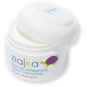 Ziajka, krem do pielęgnacji dzieci i niemowląt, 50 ml - zdjęcie produktu
