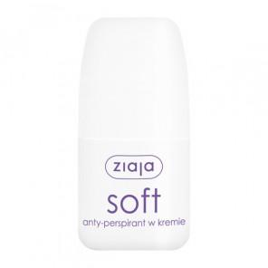 Ziaja Soft, antyperspirant w kremie, roll-on, 60 ml - zdjęcie produktu