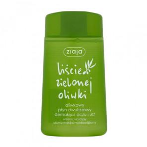 Ziaja Liście Zielonej Oliwki, oliwkowy płyn dwufazowy demakijaż oczu i ust, 120 ml - zdjęcie produktu