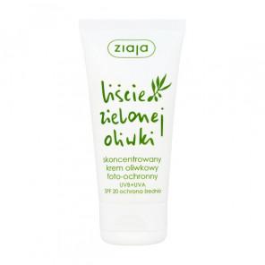 Ziaja Liście Zielonej Oliwki, skoncentrowany krem oliwkowy foto-ochronny, SPF 20, 50 ml - zdjęcie produktu
