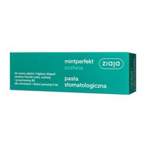 Ziaja Mintperfekt Szałwia, pasta stomatologiczna, 75 ml - zdjęcie produktu