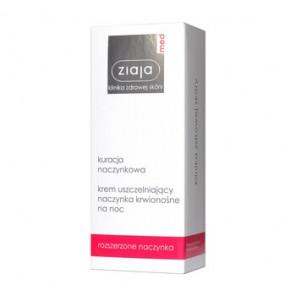 Ziaja Med Kuracja Naczynkowa, krem uszczelniający naczynka krwionośne na noc, 50 ml - zdjęcie produktu