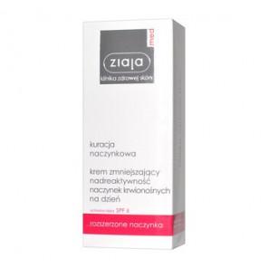 Ziaja Med Kuracja Naczynkowa, krem zmniejszający nadreaktywność naczynek, na dzień, 50 ml - zdjęcie produktu