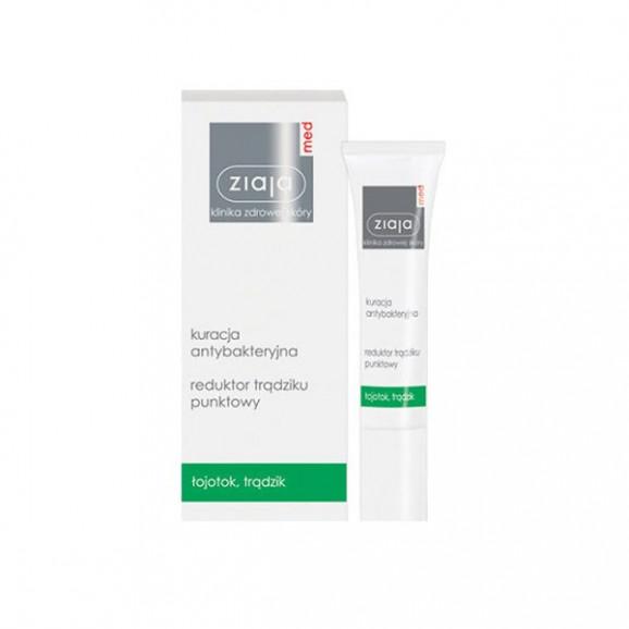 Ziaja Med Kuracja Antybakteryjna, punktowy reduktor trądziku, 15 ml Ziaja Med Kuracja Antybakteryjna, punktowy reduktor trądziku, 15 ml - zdjęcie produktu