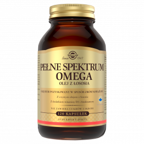 Solgar Pełne Spektrum Omega Olej z Łososia, kapsułki, 120 szt. - zdjęcie produktu