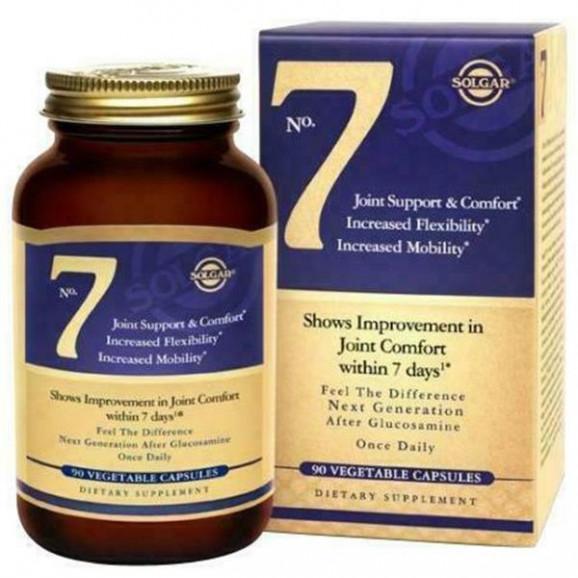 Solgar 7 – wsparcie stawów i ich regeneracja (30 kapsułek) - zdjęcie produktu