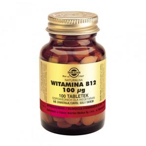 Solgar Witamina B12, tabletki, 100 szt. - zdjęcie produktu