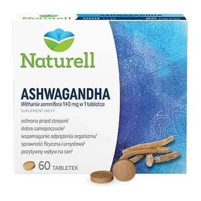 Naturell Ashwagandha, tabletki, 60 szt.