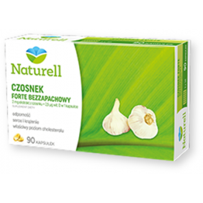 Naturell Czosnek forte bezzapachowy, kapsułki, 90 szt. - zdjęcie produktu
