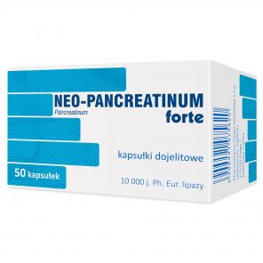 Neo-Pancreatinum forte, 10000 j., kapsułki dojelitowe, 50 szt. - zdjęcie produktu