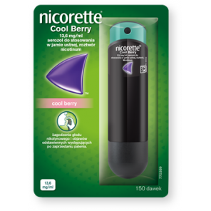 Nicorette Cool Berry, 13,6 mg - zdjęcie produktu