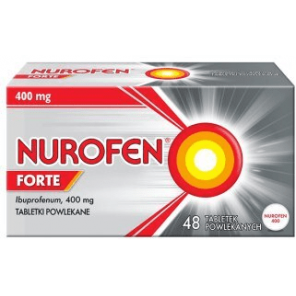 Nurofen Forte, 400 mg, tabletki powlekane, 48 szt. - zdjęcie produktu