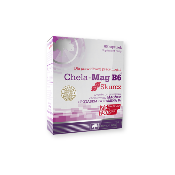 Olimp Chela-Mag B6 Skurcz, kapsułki, 60 szt. Olimp Chela-Mag B6 Skurcz, kapsułki, 60 szt. - zdjęcie produktu
