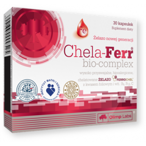 Olimp Chela-Ferr Bio-Complex, kapsułki, 30 szt. - zdjęcie produktu