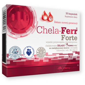 Olimp Chela-Ferr Forte, kapsułki, 30 szt. - zdjęcie produktu