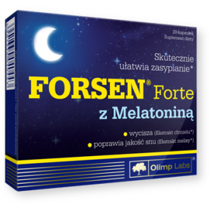 Olimp Forsen Forte z melatoniną, kapsułki, 30 szt. - zdjęcie produktu