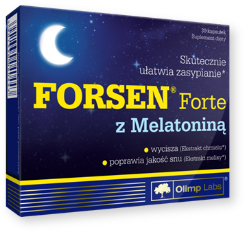 Olimp Forsen Forte z melatoniną, kapsułki, 30 szt.