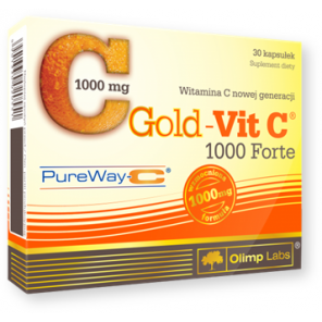 Olimp Gold-Vit C1000 Forte, kapsułki, 30 szt. - zdjęcie produktu