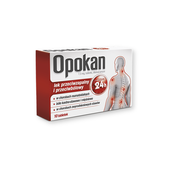 Opokan, 7,5 mg, tabletki, 10 szt. Opokan, 7,5 mg, tabletki, 10 szt. - zdjęcie produktu