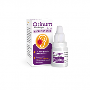 Otinum 0,2 g/g, krople do uszu, 10 g - zdjęcie produktu
