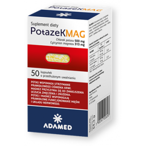 Potazek MAG, kapsułki o przedłużonym uwalnianiu, 50 szt. - zdjęcie produktu