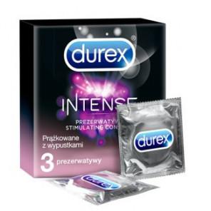 Durex Intense, prezerwatywy, 3 szt. - zdjęcie produktu