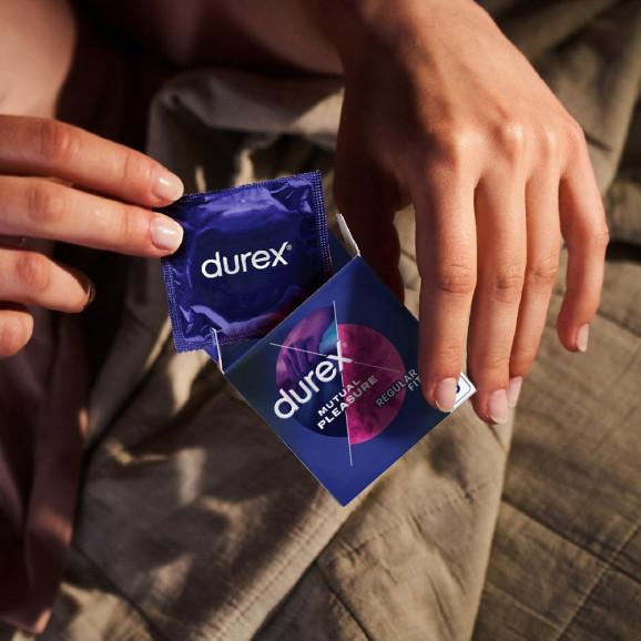 Durex Mutual Pleasure Prezerwatywy z Wypustkami Opóźniające Wytrysk (10 szt.) - zdjęcie produktu