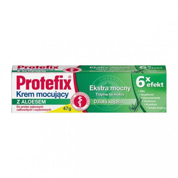 Protefix, krem mocujący z aloesem, 47 g Protefix, krem mocujący z aloesem, 47 g - zdjęcie produktu