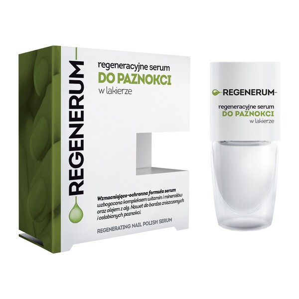 Regenerum, serum regeneracyjne do paznokci w lakierze, 8 ml