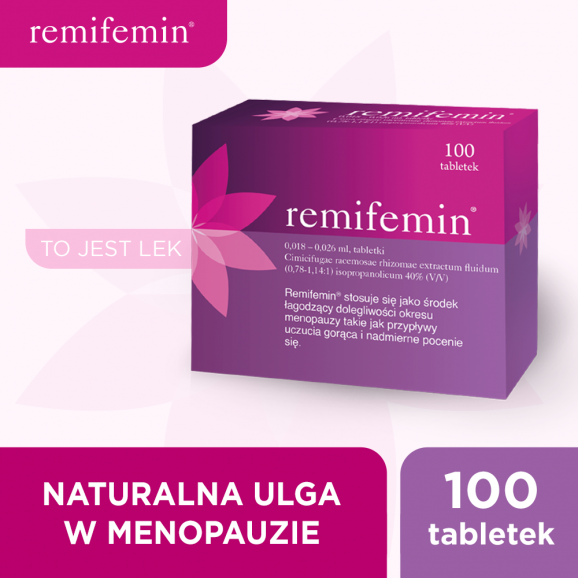 Remifemin, tabletki, 100 szt. - zdjęcie produktu