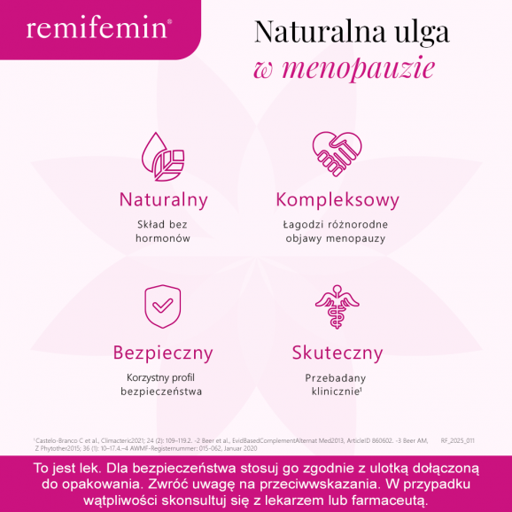 Remifemin, tabletki, 100 szt. - zdjęcie produktu