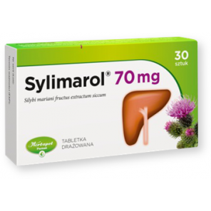Sylimarol 70 mg, drażetki, 30 szt. - zdjęcie produktu